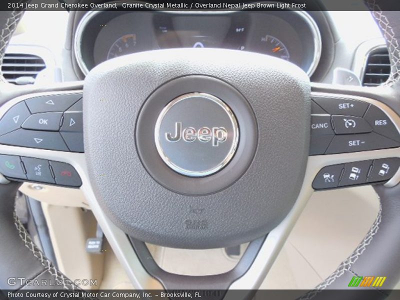 Granite Crystal Metallic / Overland Nepal Jeep Brown Light Frost 2014 Jeep Grand Cherokee Overland