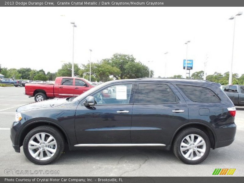 Granite Crystal Metallic / Dark Graystone/Medium Graystone 2013 Dodge Durango Crew