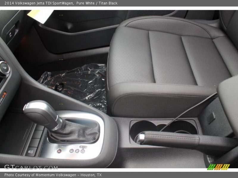 Pure White / Titan Black 2014 Volkswagen Jetta TDI SportWagen