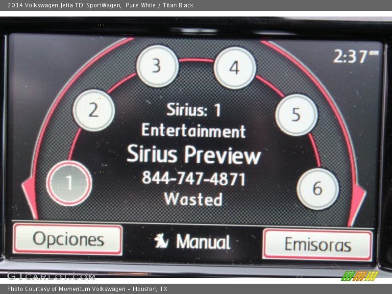 Pure White / Titan Black 2014 Volkswagen Jetta TDI SportWagen