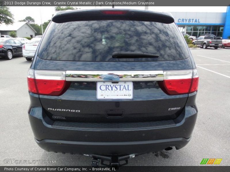 Granite Crystal Metallic / Dark Graystone/Medium Graystone 2013 Dodge Durango Crew