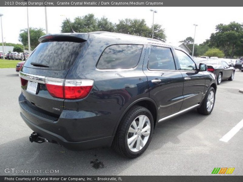 Granite Crystal Metallic / Dark Graystone/Medium Graystone 2013 Dodge Durango Crew