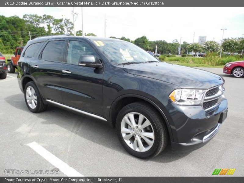 Granite Crystal Metallic / Dark Graystone/Medium Graystone 2013 Dodge Durango Crew