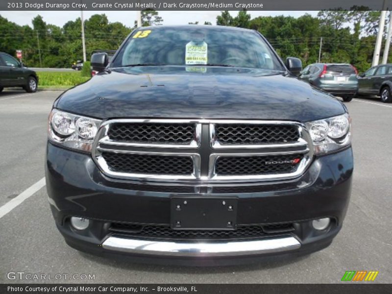 Granite Crystal Metallic / Dark Graystone/Medium Graystone 2013 Dodge Durango Crew