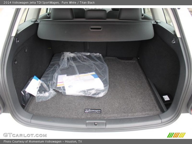 Pure White / Titan Black 2014 Volkswagen Jetta TDI SportWagen