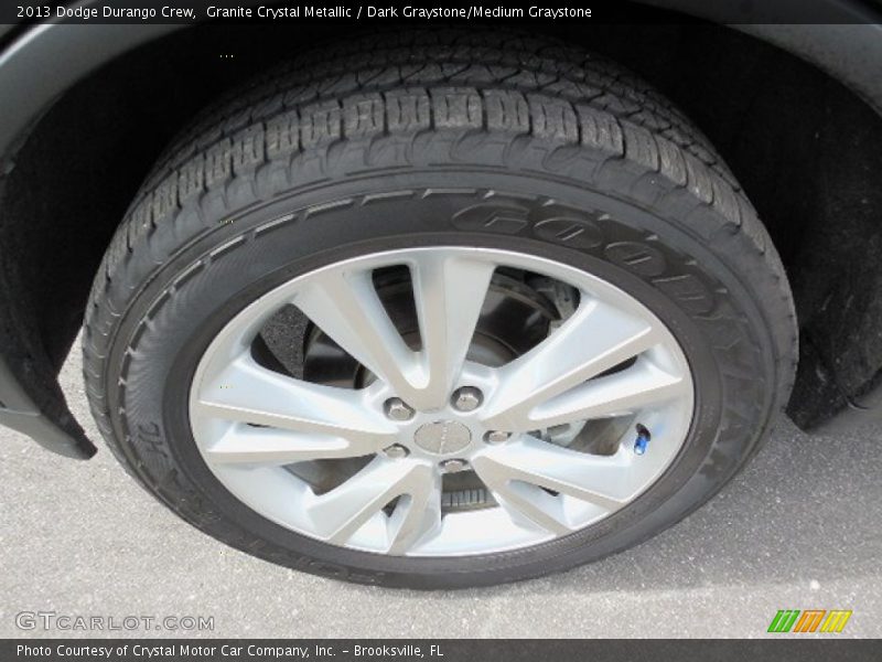 Granite Crystal Metallic / Dark Graystone/Medium Graystone 2013 Dodge Durango Crew