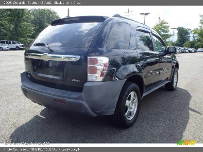 Black / Light Gray 2005 Chevrolet Equinox LS AWD