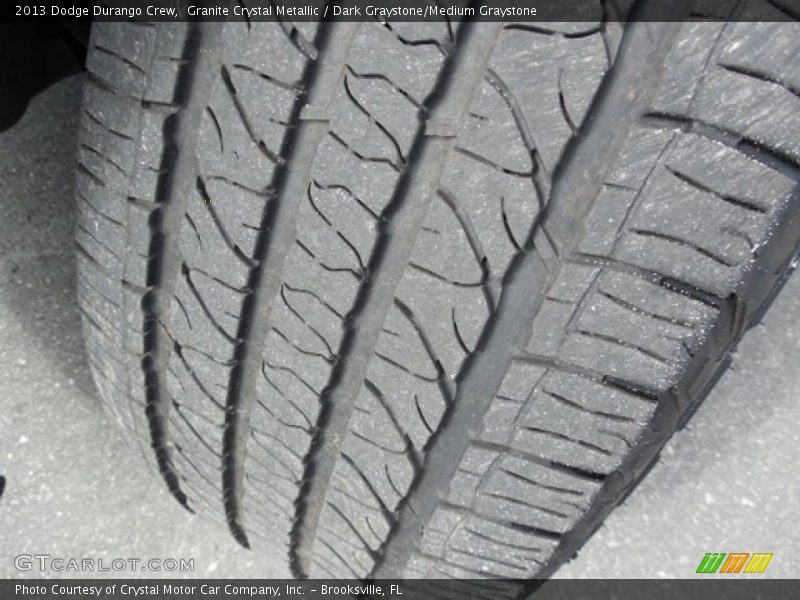 Granite Crystal Metallic / Dark Graystone/Medium Graystone 2013 Dodge Durango Crew
