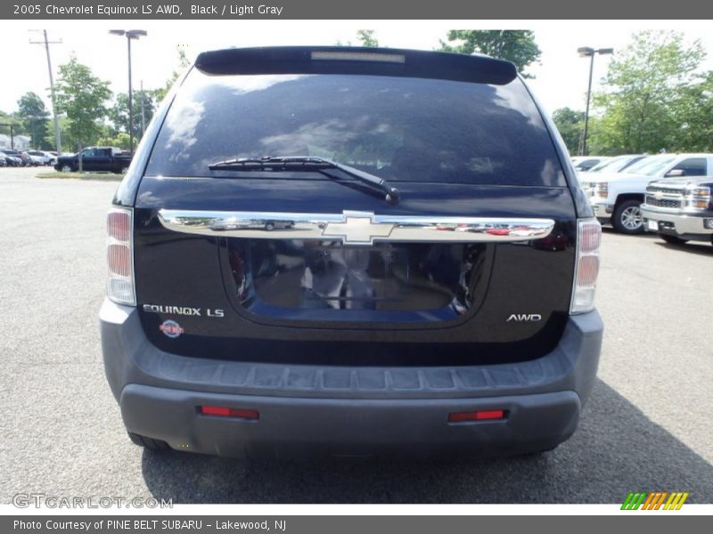 Black / Light Gray 2005 Chevrolet Equinox LS AWD