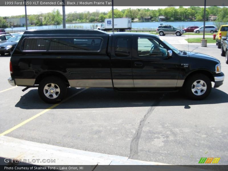 Black / Medium Prairie Tan 1999 Ford F150 XLT Extended Cab