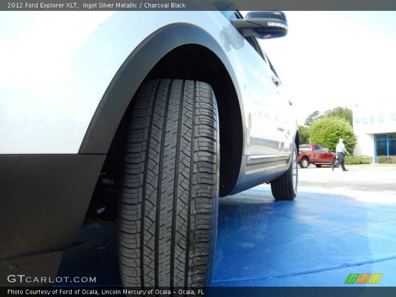 Ingot Silver Metallic / Charcoal Black 2012 Ford Explorer XLT