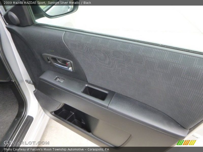 Sunlight Silver Metallic / Black 2009 Mazda MAZDA5 Sport