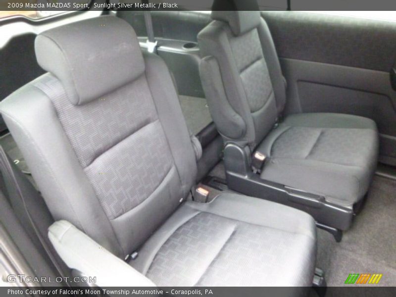 Sunlight Silver Metallic / Black 2009 Mazda MAZDA5 Sport