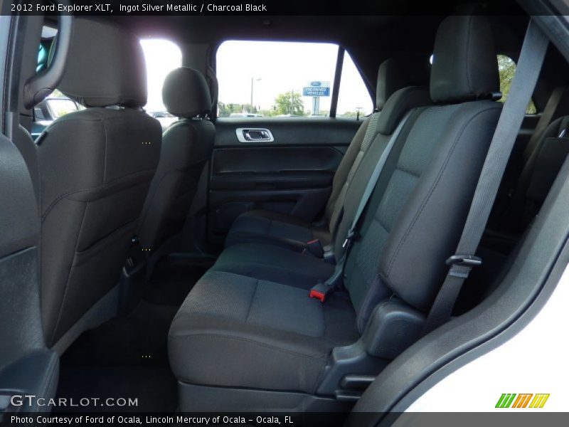 Ingot Silver Metallic / Charcoal Black 2012 Ford Explorer XLT