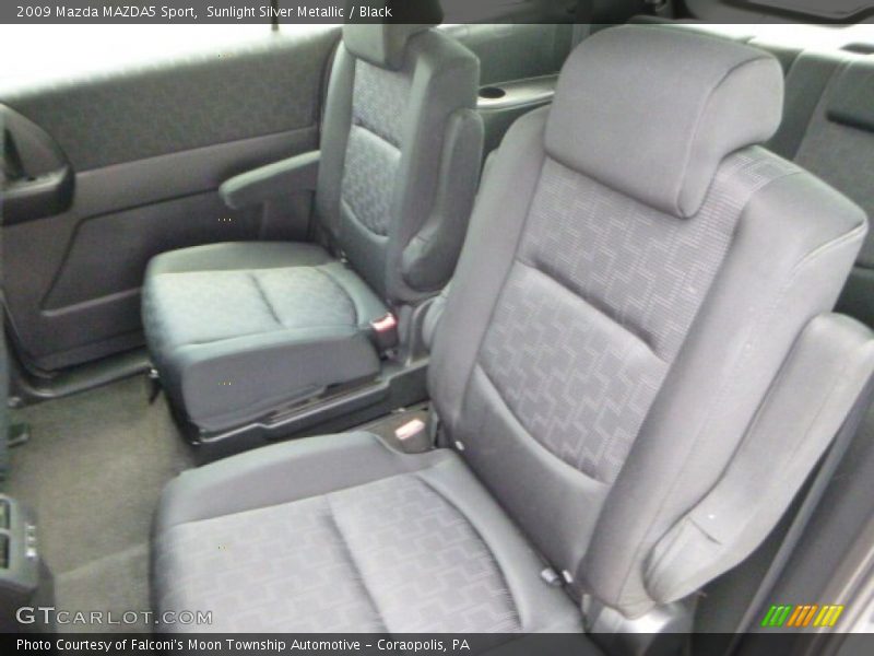 Sunlight Silver Metallic / Black 2009 Mazda MAZDA5 Sport