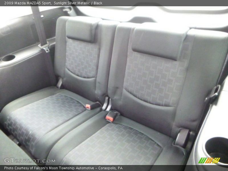 Sunlight Silver Metallic / Black 2009 Mazda MAZDA5 Sport
