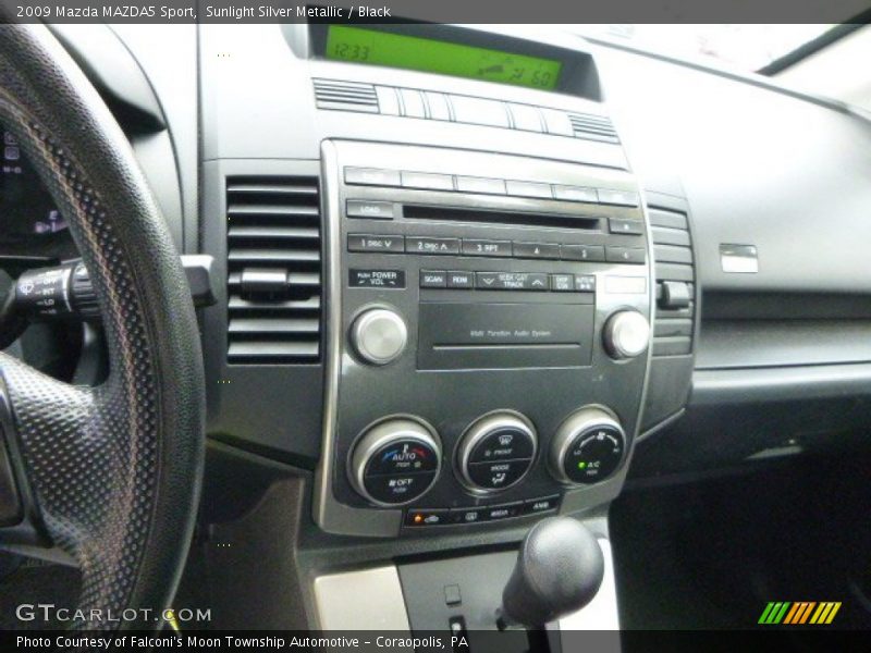 Sunlight Silver Metallic / Black 2009 Mazda MAZDA5 Sport