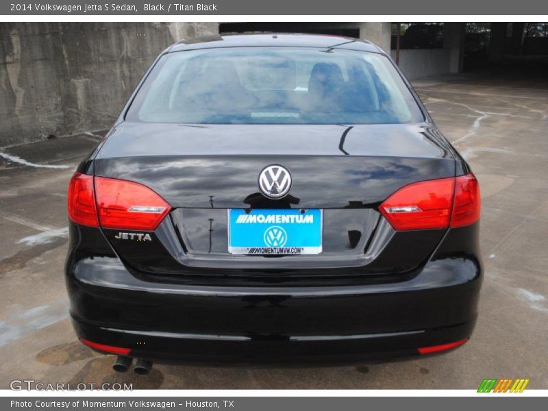 Black / Titan Black 2014 Volkswagen Jetta S Sedan