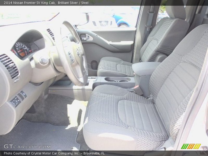 Brilliant Silver / Steel 2014 Nissan Frontier SV King Cab
