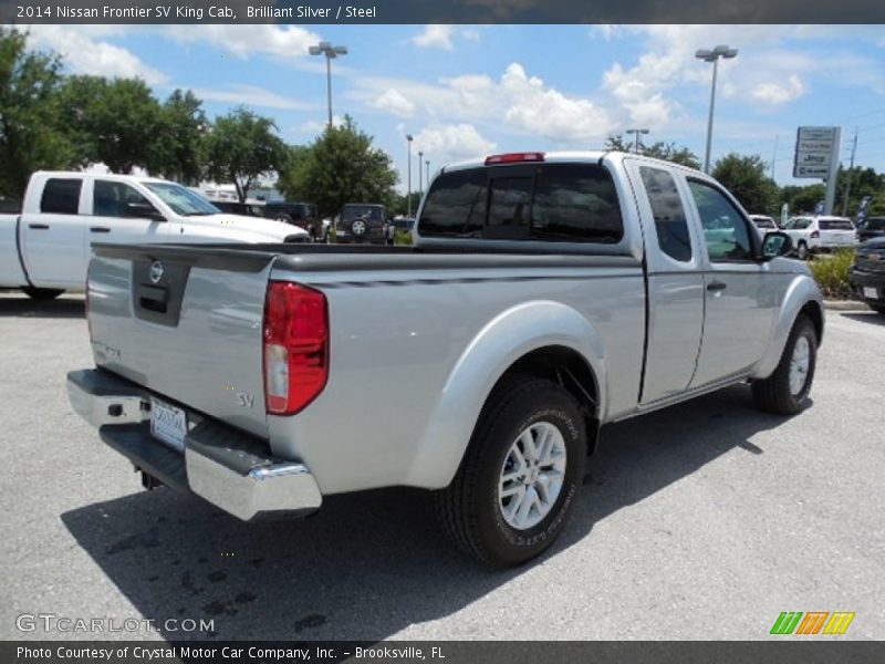Brilliant Silver / Steel 2014 Nissan Frontier SV King Cab