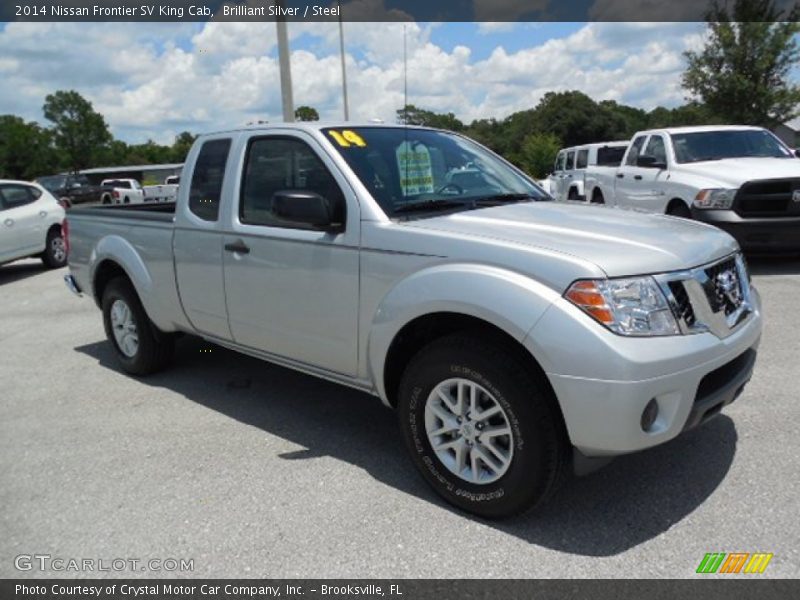 Brilliant Silver / Steel 2014 Nissan Frontier SV King Cab