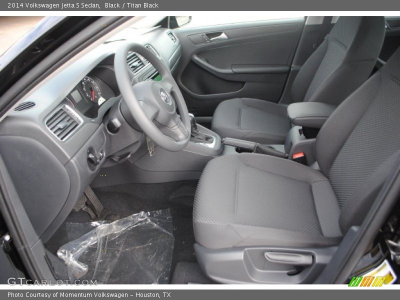 Black / Titan Black 2014 Volkswagen Jetta S Sedan
