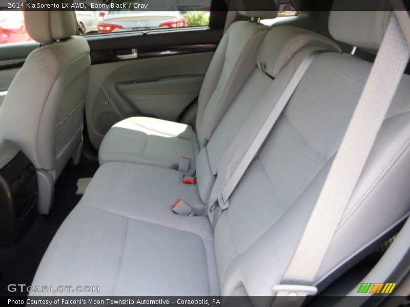 Ebony Black / Gray 2014 Kia Sorento LX AWD