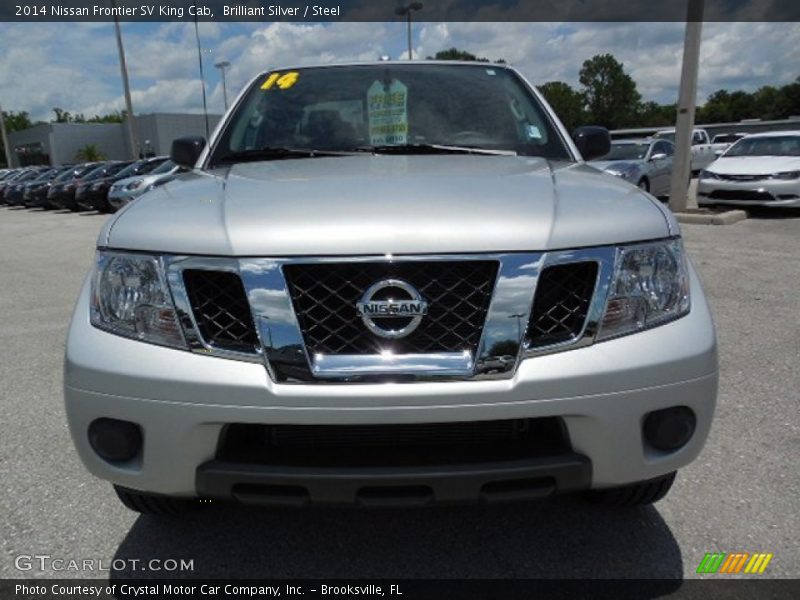 Brilliant Silver / Steel 2014 Nissan Frontier SV King Cab