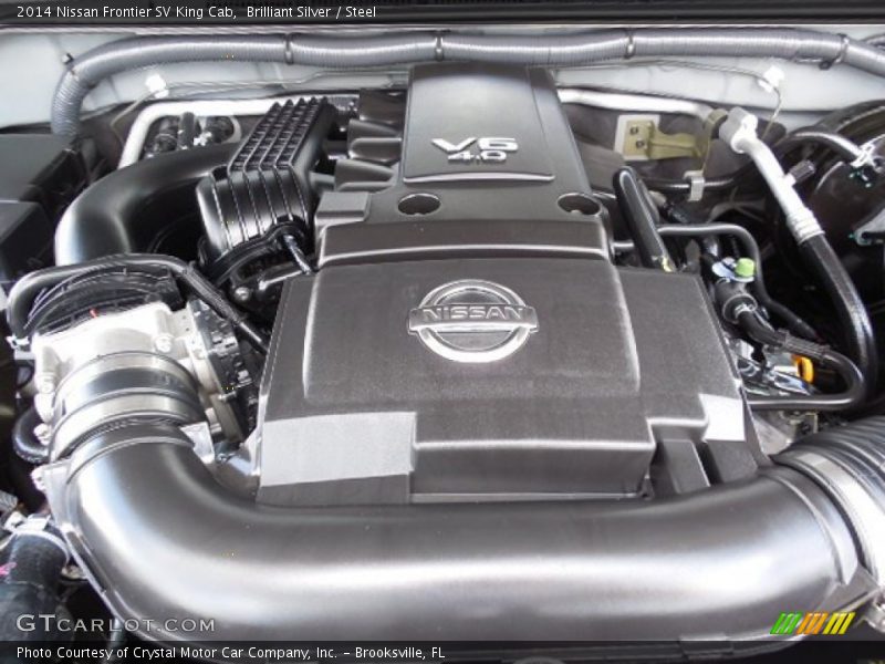 Brilliant Silver / Steel 2014 Nissan Frontier SV King Cab