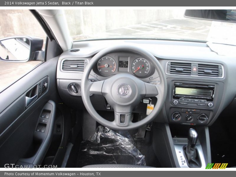 Black / Titan Black 2014 Volkswagen Jetta S Sedan