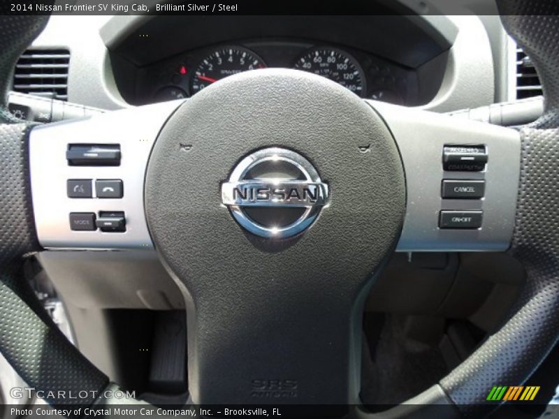 Brilliant Silver / Steel 2014 Nissan Frontier SV King Cab