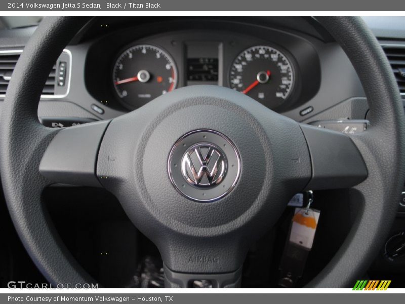 Black / Titan Black 2014 Volkswagen Jetta S Sedan