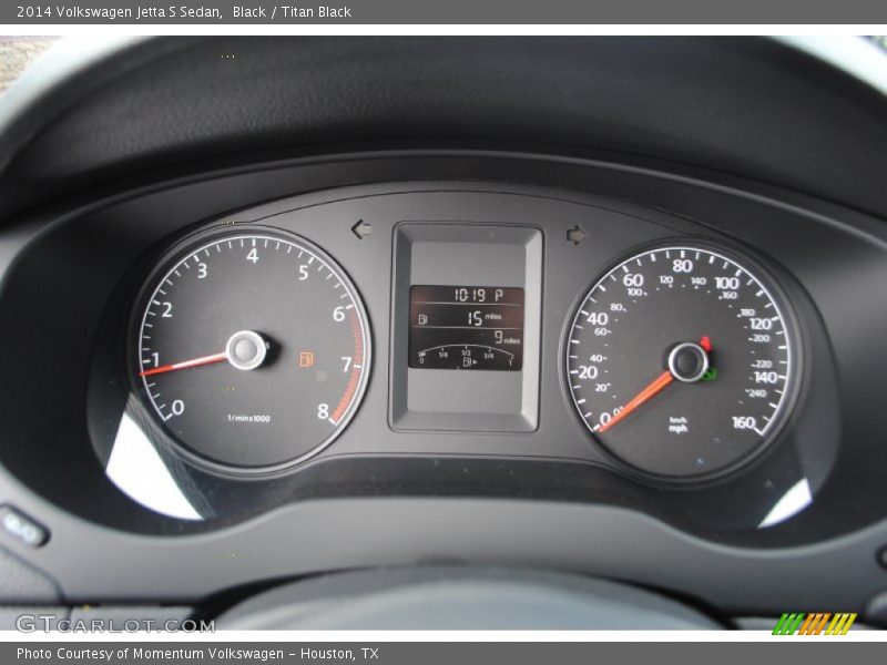 Black / Titan Black 2014 Volkswagen Jetta S Sedan