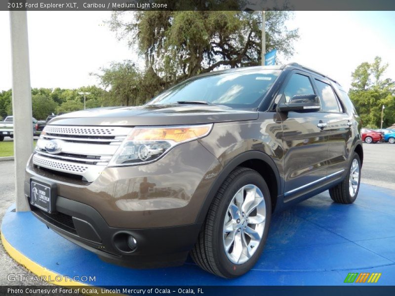 Caribou / Medium Light Stone 2015 Ford Explorer XLT