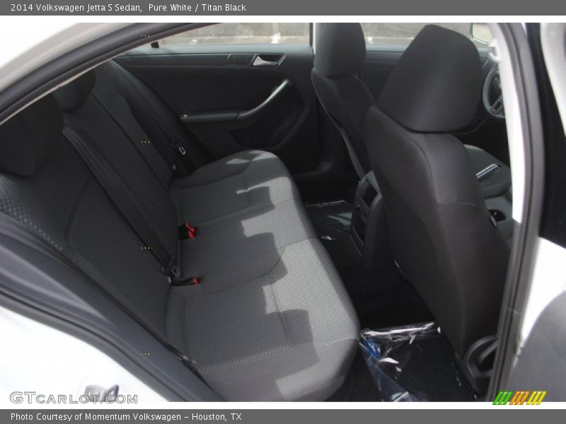 Pure White / Titan Black 2014 Volkswagen Jetta S Sedan
