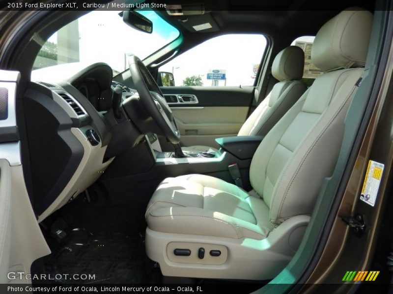 Front Seat of 2015 Explorer XLT