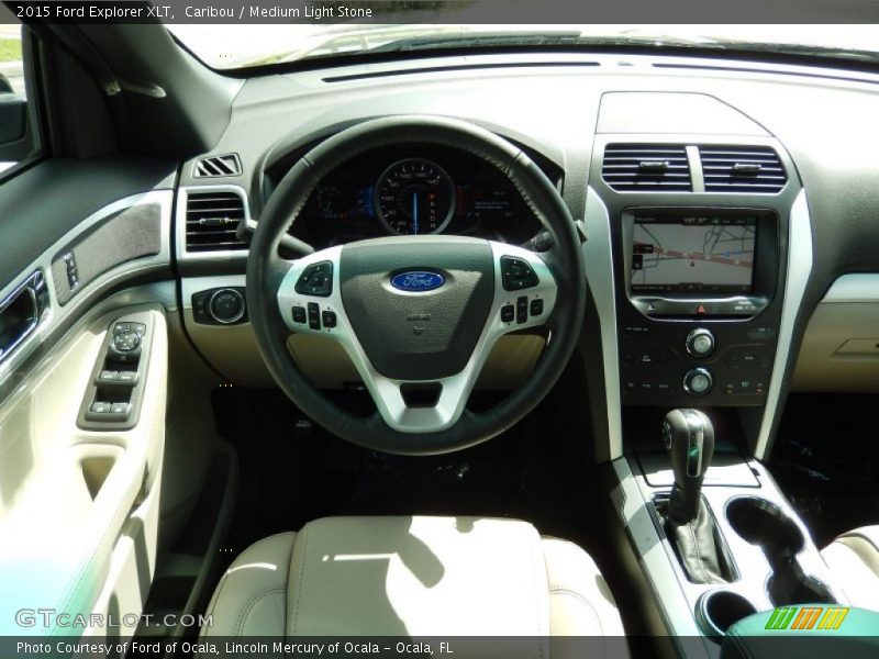 Caribou / Medium Light Stone 2015 Ford Explorer XLT