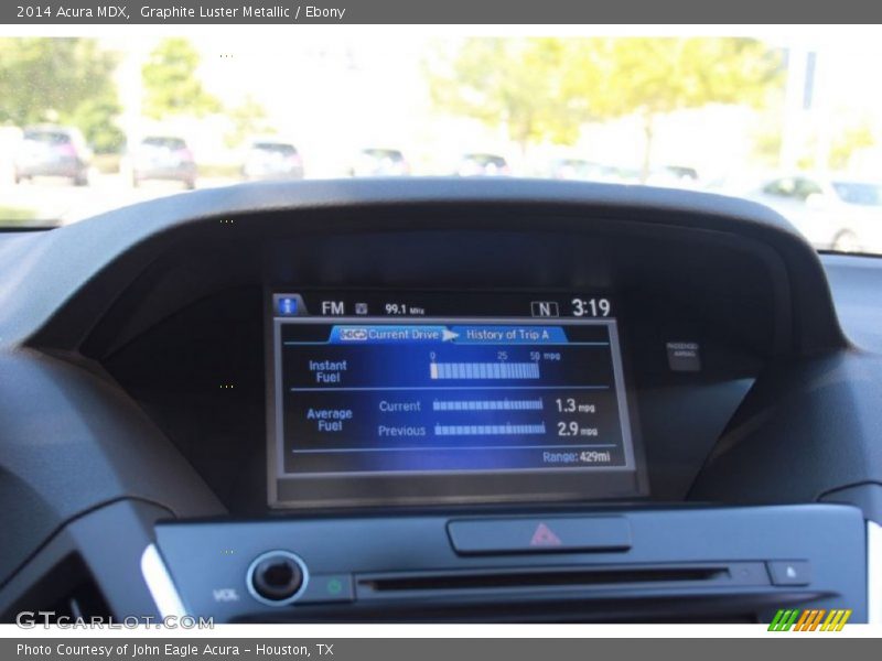 Graphite Luster Metallic / Ebony 2014 Acura MDX