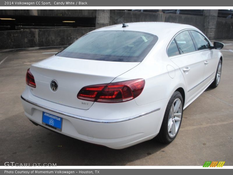 Candy White / Black 2014 Volkswagen CC Sport