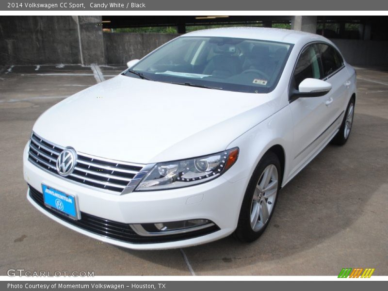 Candy White / Black 2014 Volkswagen CC Sport