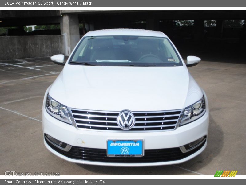 Candy White / Black 2014 Volkswagen CC Sport