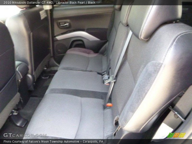 Labrador Black Pearl / Black 2010 Mitsubishi Outlander GT 4WD