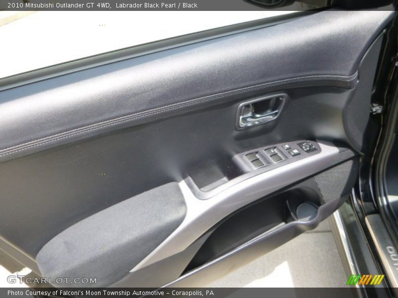 Labrador Black Pearl / Black 2010 Mitsubishi Outlander GT 4WD