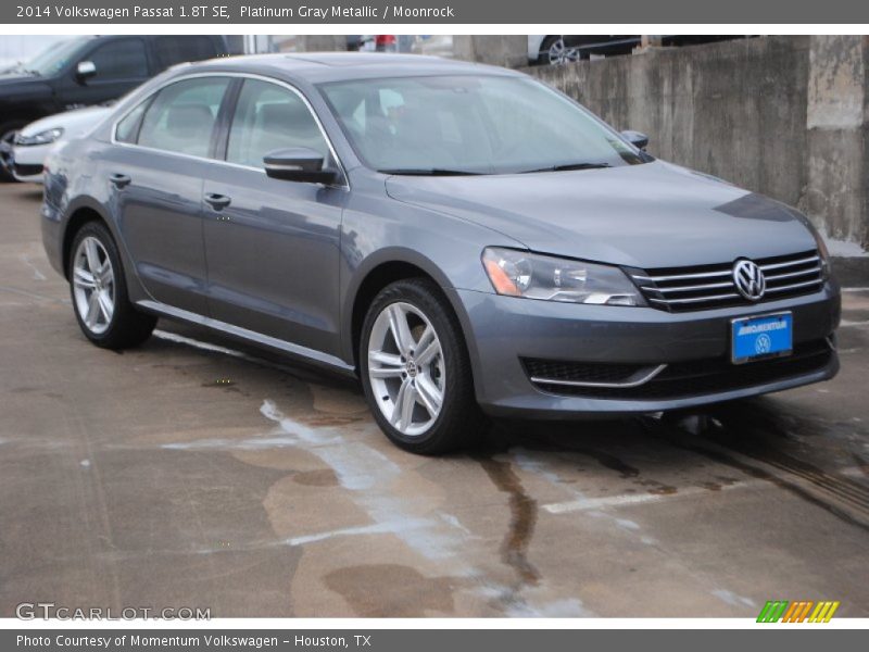 Platinum Gray Metallic / Moonrock 2014 Volkswagen Passat 1.8T SE