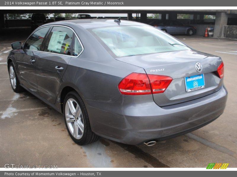 Platinum Gray Metallic / Moonrock 2014 Volkswagen Passat 1.8T SE