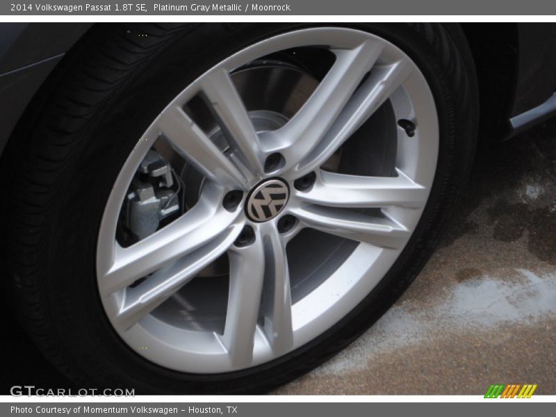 Platinum Gray Metallic / Moonrock 2014 Volkswagen Passat 1.8T SE