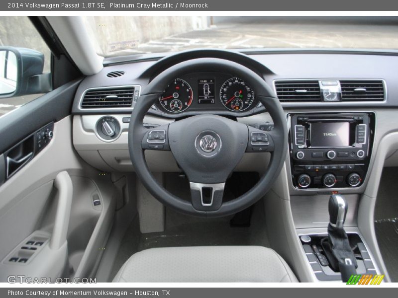 Platinum Gray Metallic / Moonrock 2014 Volkswagen Passat 1.8T SE