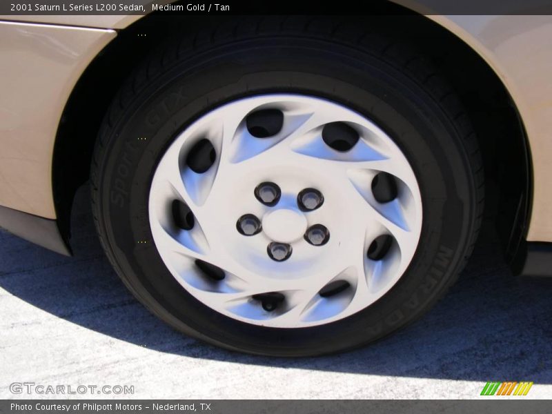 Medium Gold / Tan 2001 Saturn L Series L200 Sedan