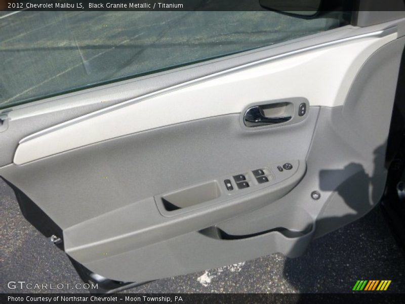 Black Granite Metallic / Titanium 2012 Chevrolet Malibu LS