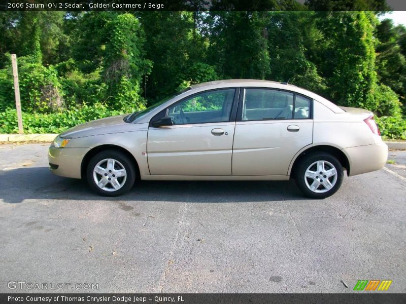 Golden Cashmere / Beige 2006 Saturn ION 2 Sedan